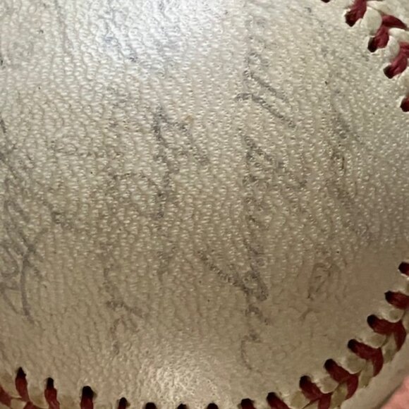 1973 Philadelphia Phillies Team Signed Baseball with letter - Picture 4 of 13